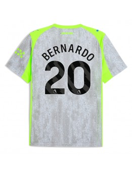 Muži Futbalové oblečenie Manchester City Bernardo Silva #20 2025-26 Krátky Rukáv - Tretina